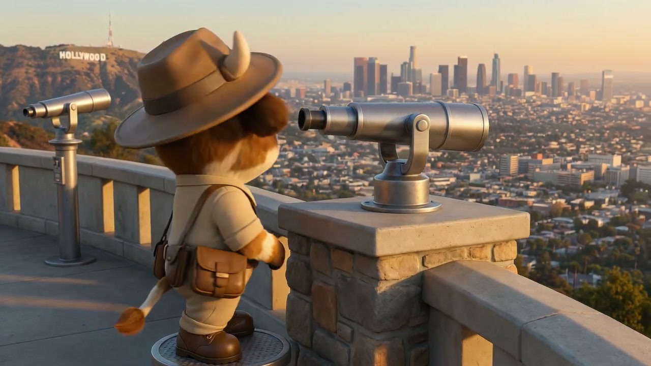 Thumbnail for Silly Cow Goes to LA